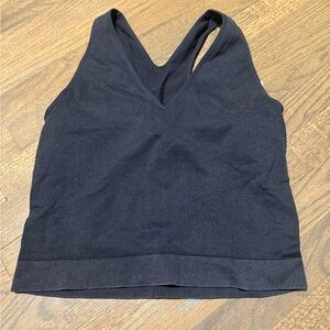 Black Women's workout top